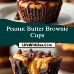 Peanut Butter Brownie Cups (2)
