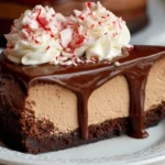Peppermint Mocha Cheesecake