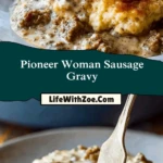 Pioneer Woman Sausage Gravy (2)
