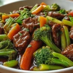 Quick Savory Beef Stir Fry