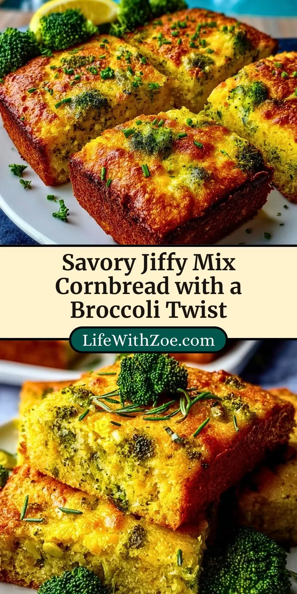 Savory Jiffy Mix Cornbread with a Broccoli Twist (3)