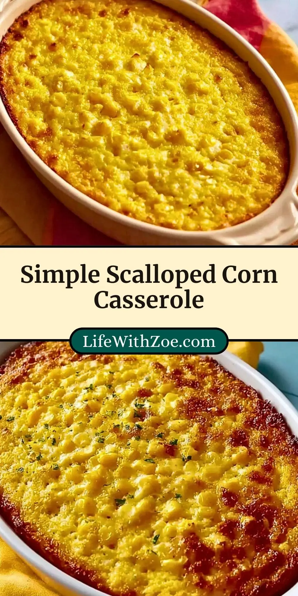 Simple Scalloped Corn Casserole (3)