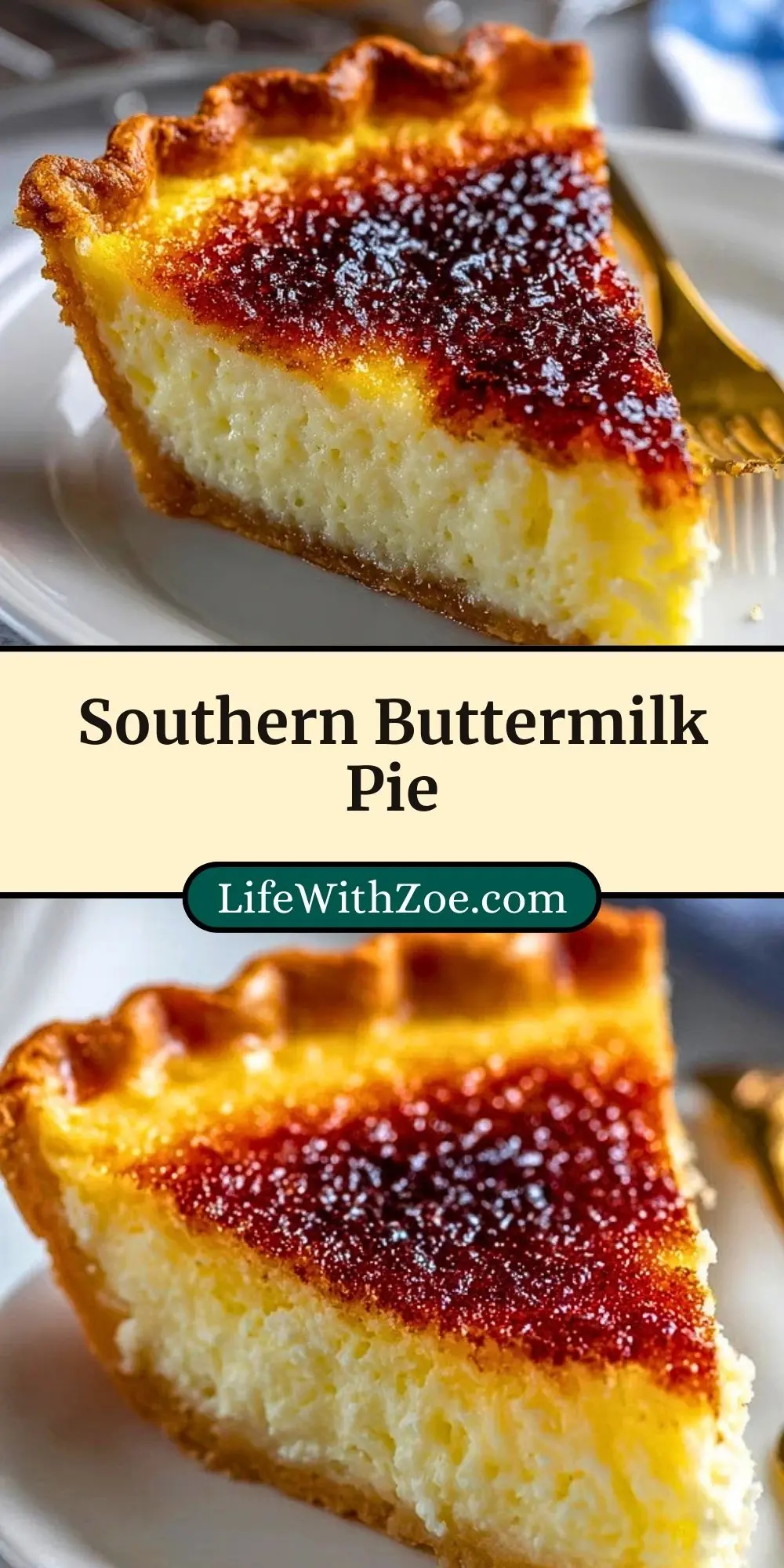 Southern Buttermilk Pie (3)