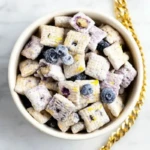 Unique Blueberry Lemon Cheesecake Puppy Chow Treat
