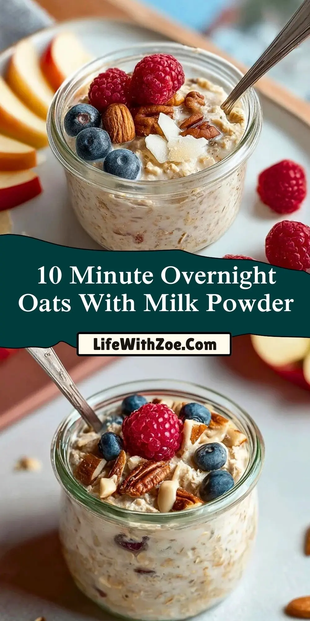 10 Minute Overnight Oats With Milk Powder (2)