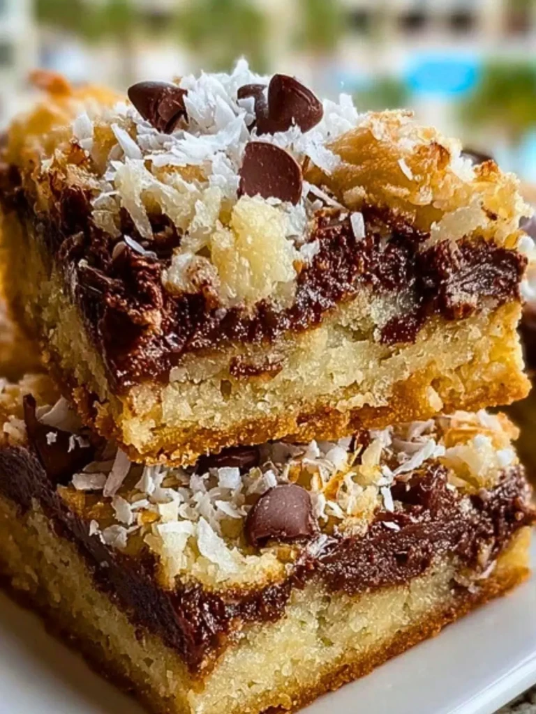 Almond Joy Cookie Bars (3)