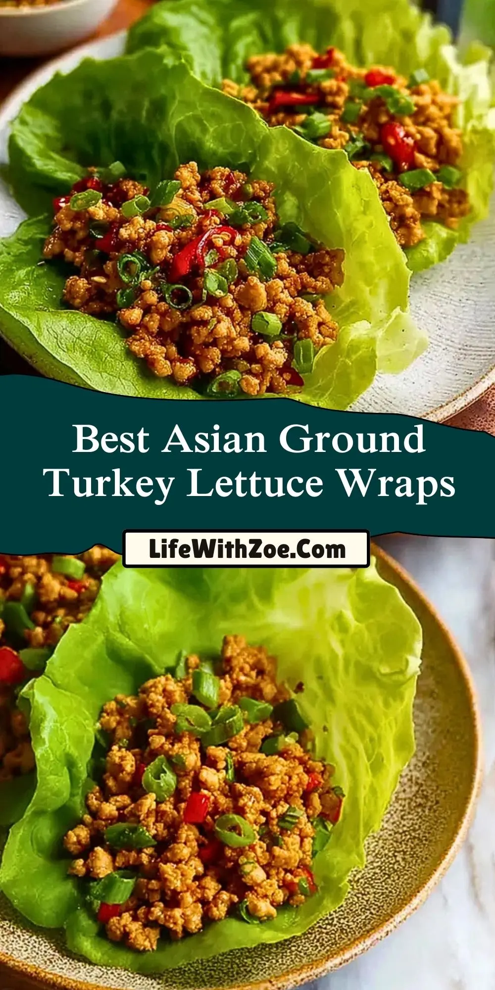 Best Asian Ground Turkey Lettuce Wraps (2)