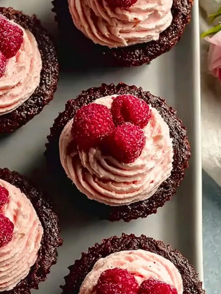 Best Chocolate Raspberry Cupcakes (1)