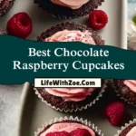 Best Chocolate Raspberry Cupcakes (2)