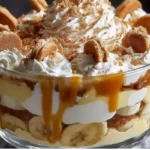Biscoff Banana Pudding with Caramel