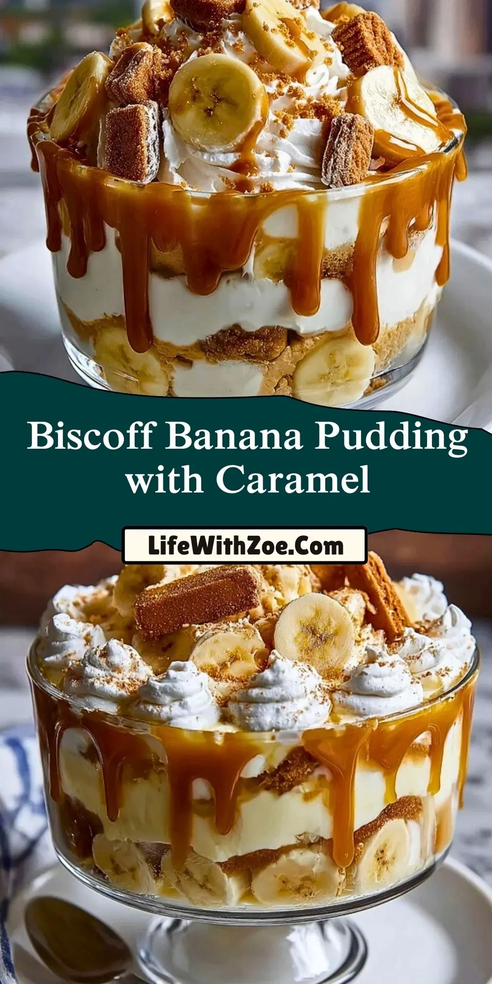 Biscoff Banana Pudding with Caramel (2)
