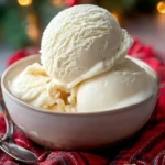 Boozy Eggnog Ice Cream