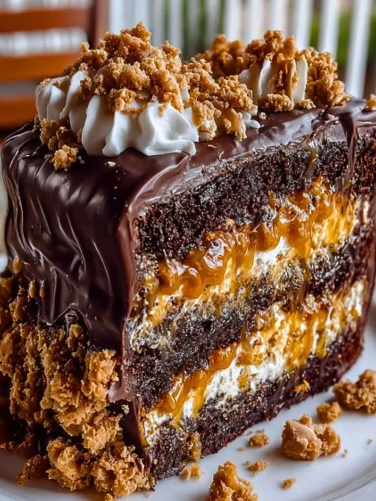 Butterfinger Bomb Cake (1)