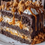 Butterfinger Bomb Cake