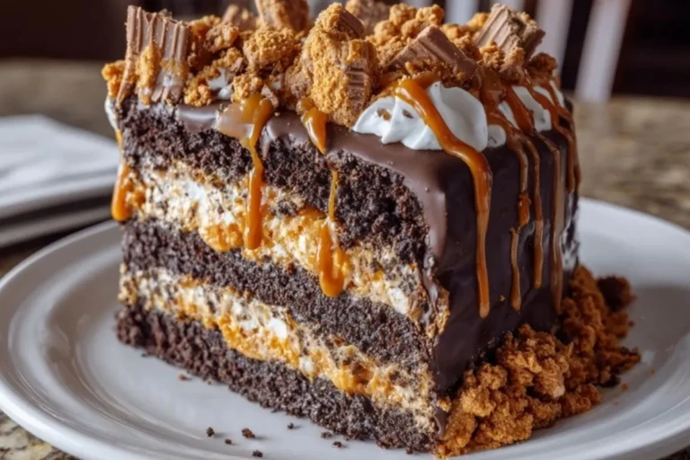 Butterfinger Bomb Cake