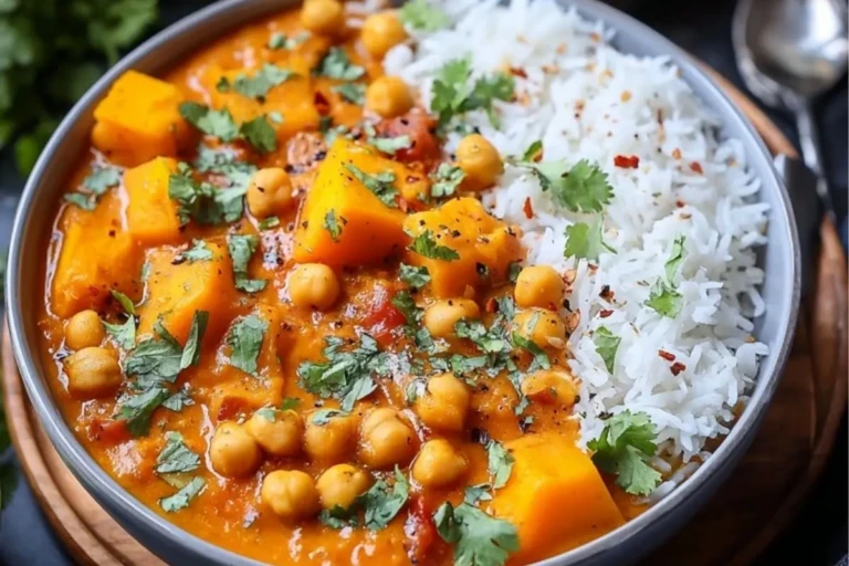 Butternut Squash Chickpea Curry (Best Spice Mix)