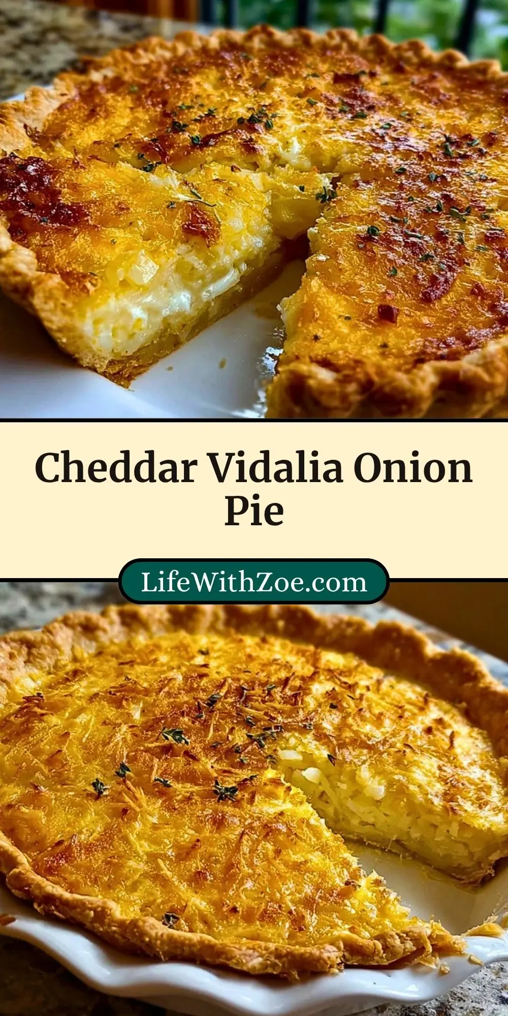 Cheddar Vidalia Onion Pie (3)