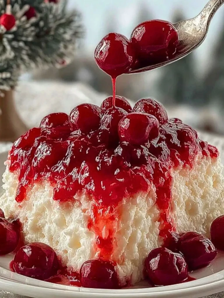 Cherries in the Snow Dessert (1)