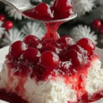 Cherries in the Snow Dessert