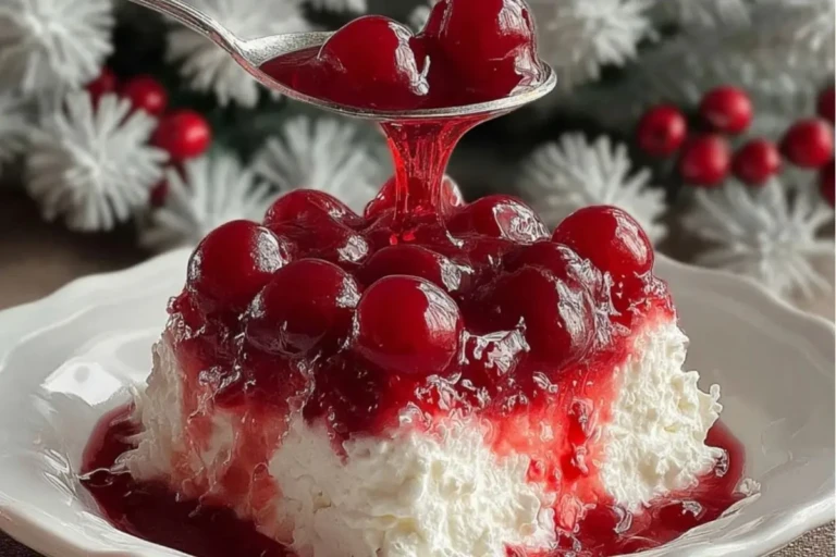 Cherries in the Snow Dessert