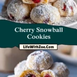 Cherry Snowball Cookies (2)