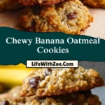 Chewy Banana Oatmeal Cookies (2)