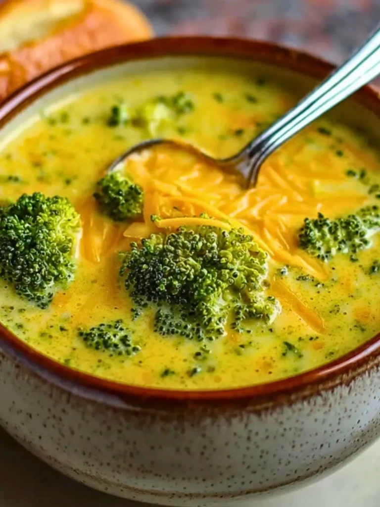 Comforting Copycat Panera Broccoli Cheddar Soup (1)