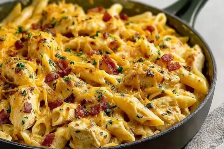 Comforting Crack Chicken Pasta