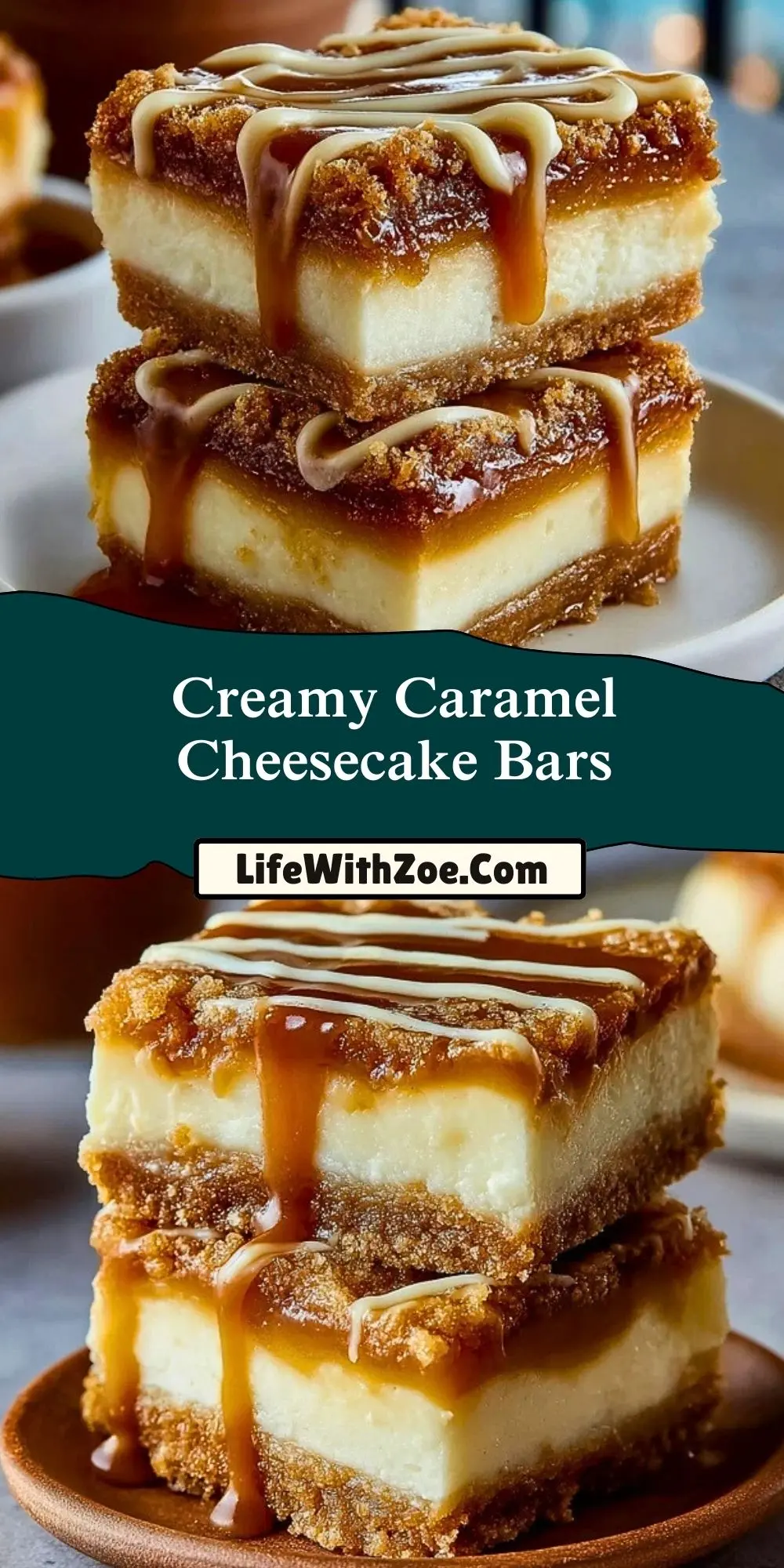Creamy Caramel Cheesecake Bars (2)
