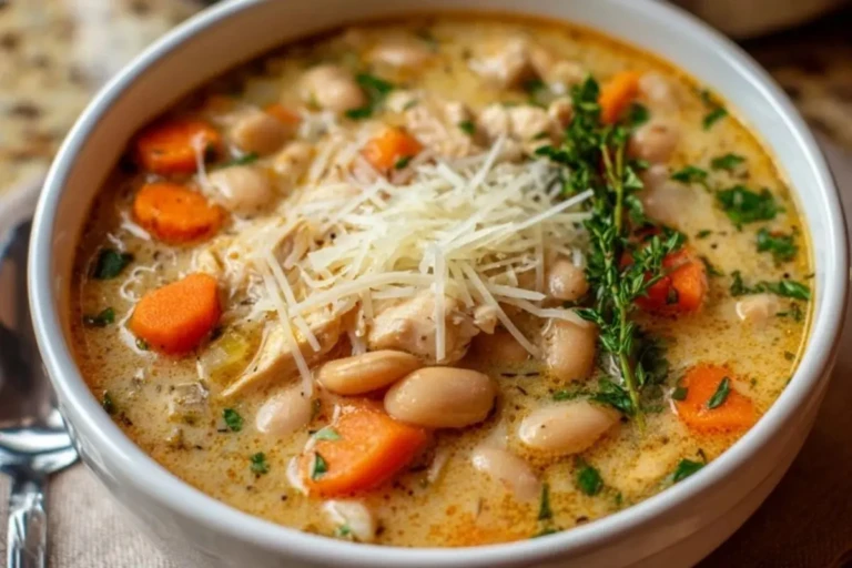 Creamy Chicken White Bean Soup