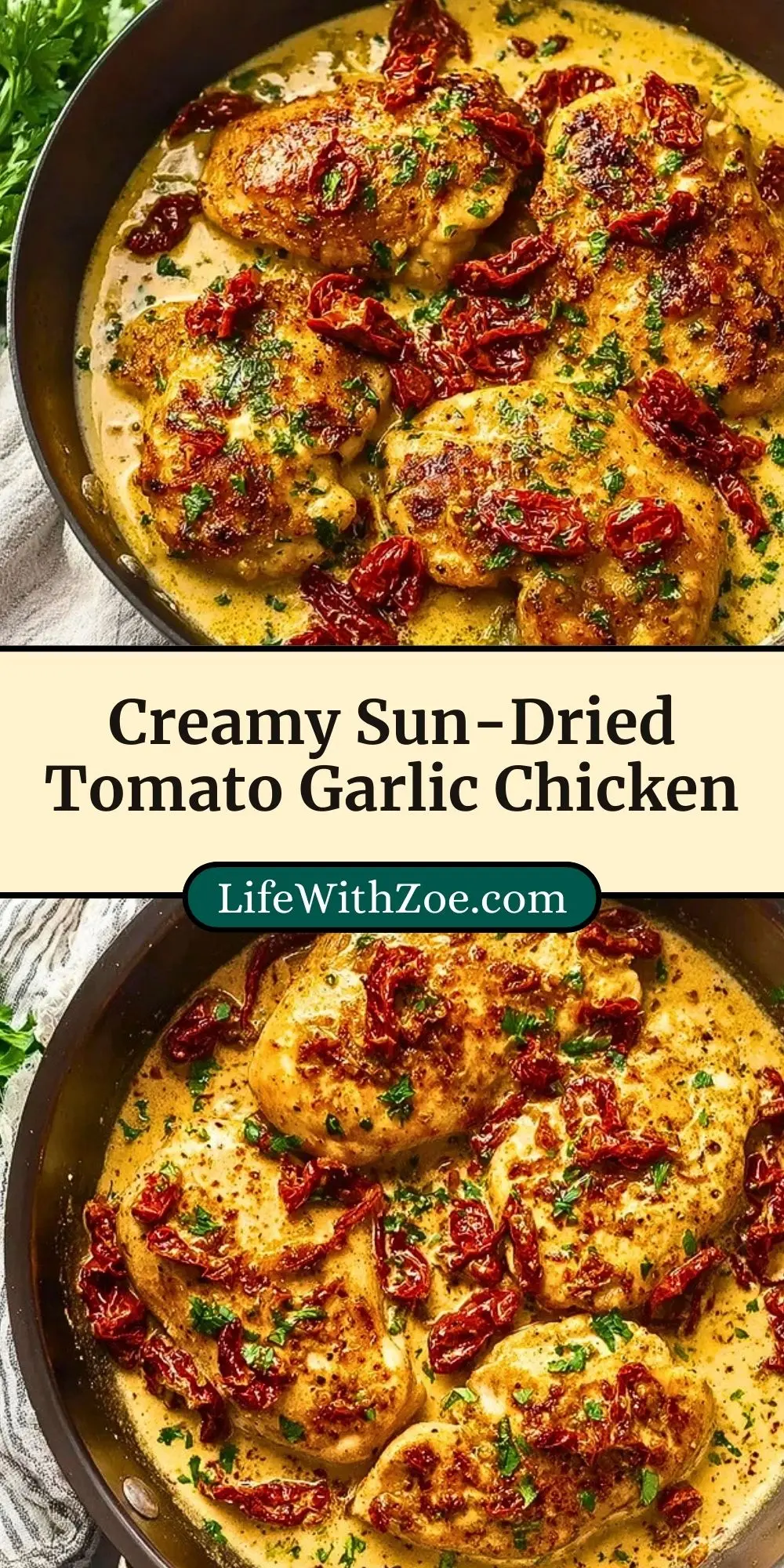 Creamy Sun-Dried Tomato Garlic Chicken (3)