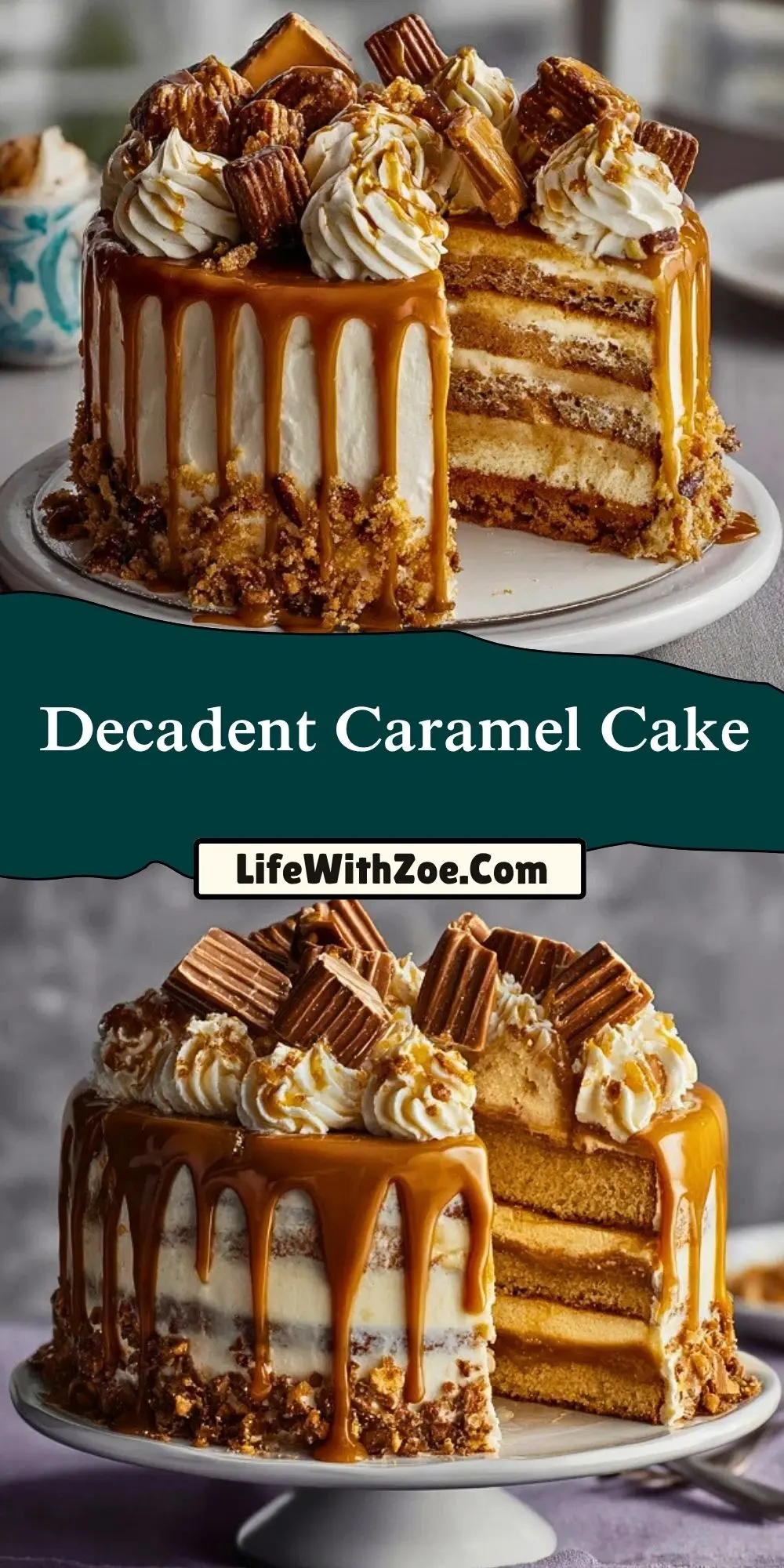 Decadent Caramel Cake (2)
