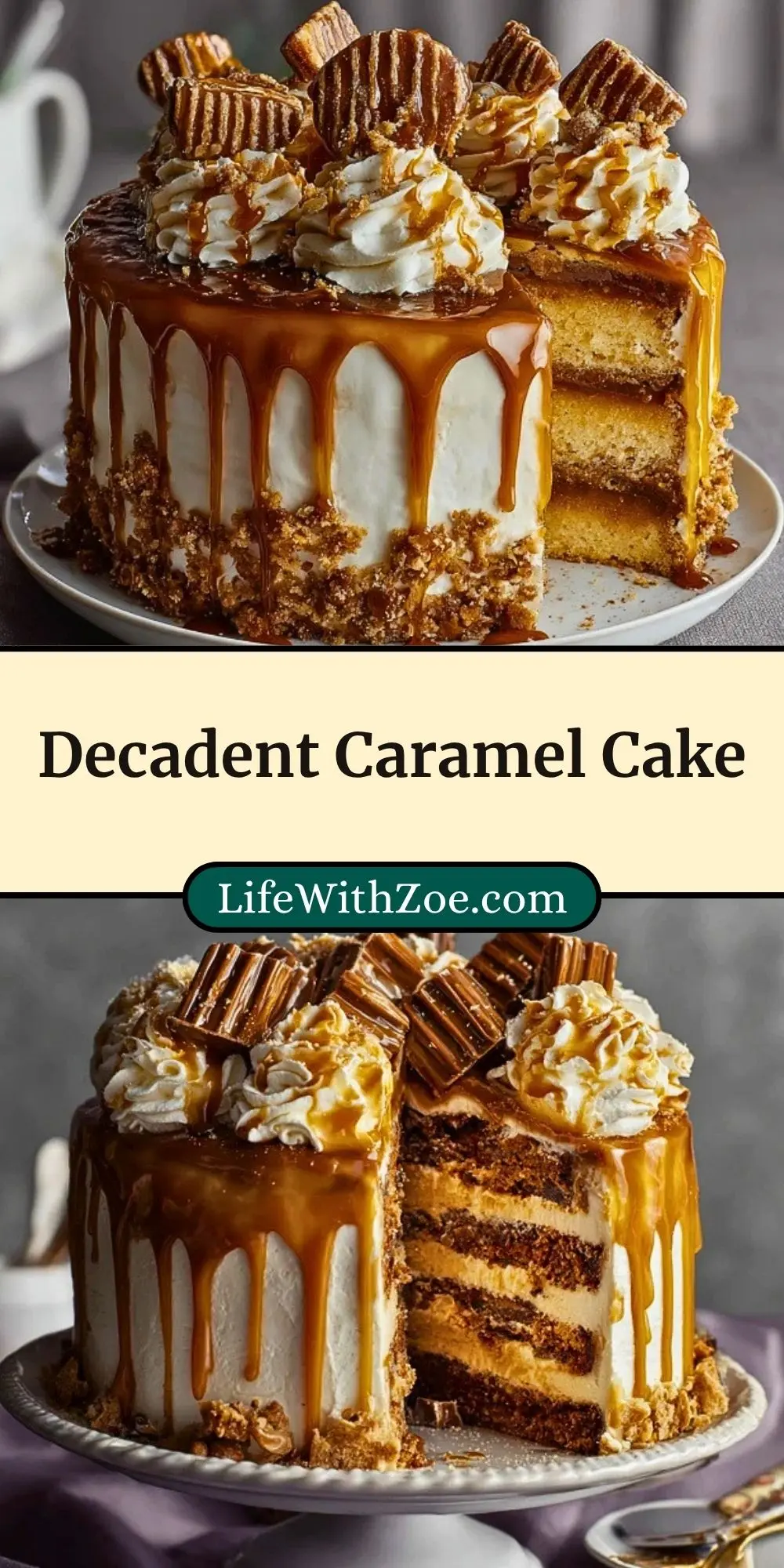 Decadent Caramel Cake (3)