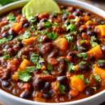 Easy Black Bean Chili – Healthy, Low Fat, and Ready in 30 Minutes