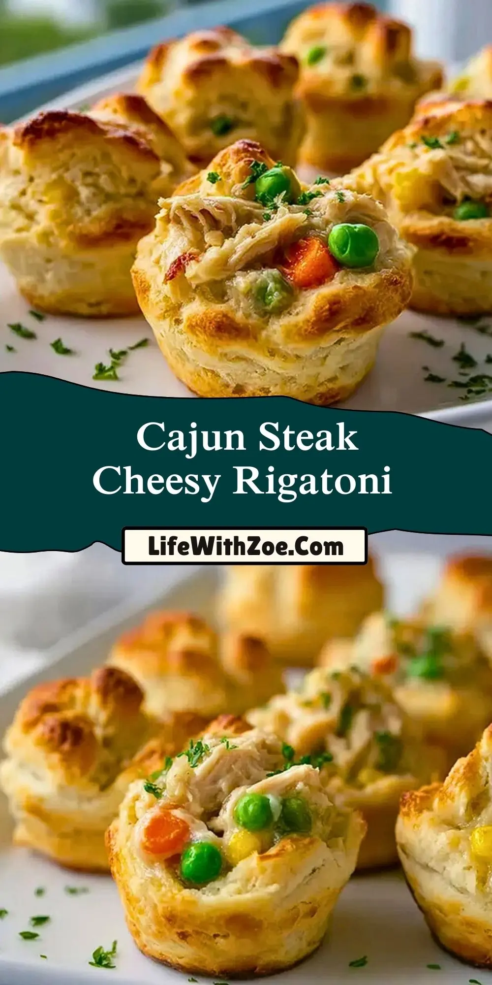 Easy Chicken Pot Pie Bites with Biscuits (2)