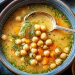 Easy Greek Chickpea Soup (Revithia)