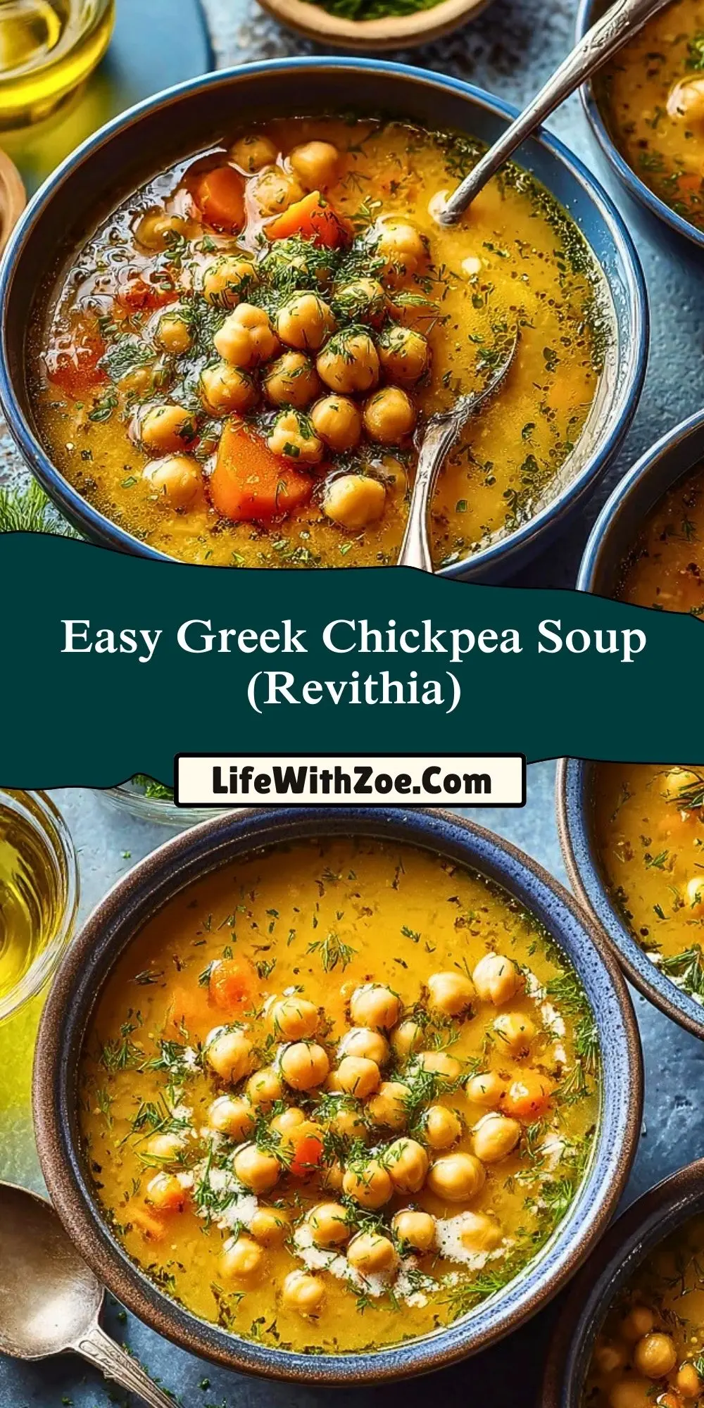 Easy Greek Chickpea Soup (Revithia) (2)