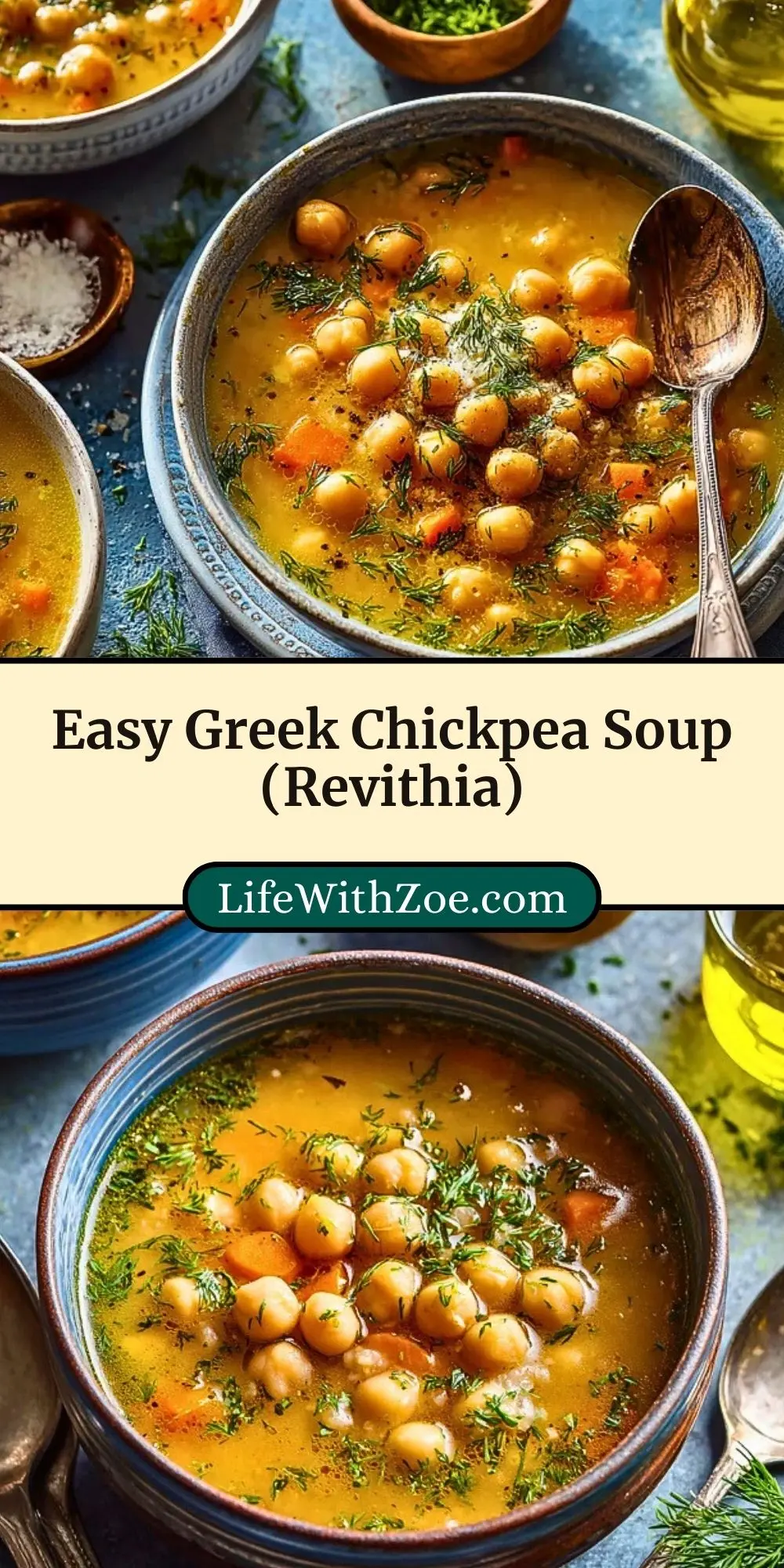 Easy Greek Chickpea Soup (Revithia) (3)