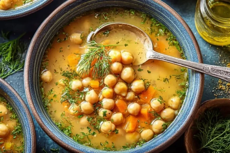Easy Greek Chickpea Soup (Revithia)