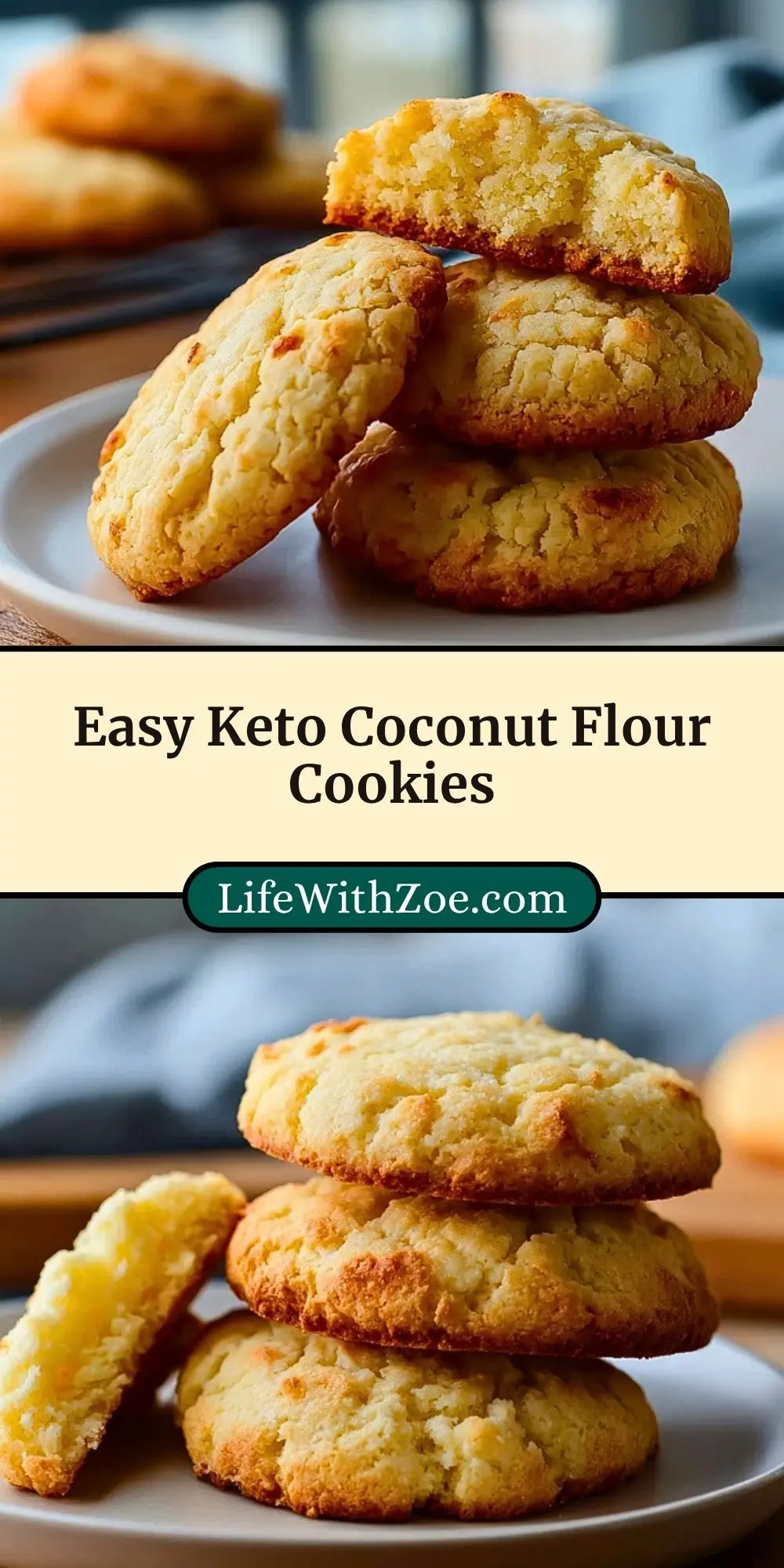 Easy Keto Coconut Flour Cookies (3)