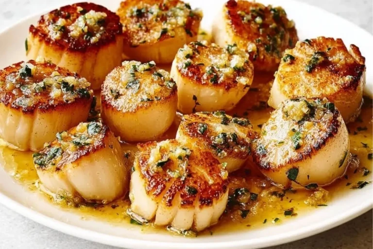 Easy Pan Seared Scallops