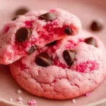 Easy Valentine Strawberry Cookies