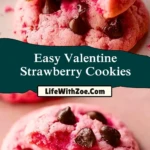Easy Valentine Strawberry Cookies (2)