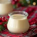 Festive Eggnog Panna Cotta