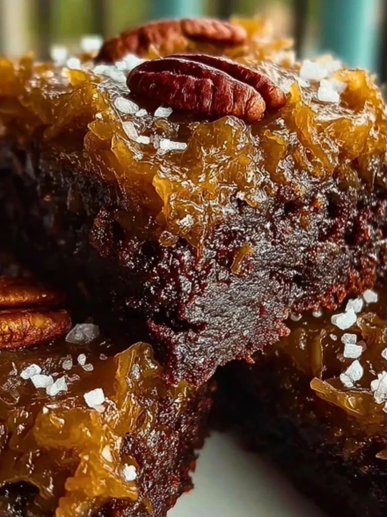 German Chocolate Pecan Brownies (3)