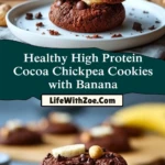 Healthy High Protein Cocoa Chickpea Cookies with Banana (2)