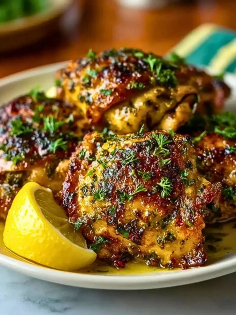 Homemade Greek Chicken Thighs (1)