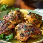 Homemade Greek Chicken Thighs