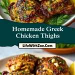 Homemade Greek Chicken Thighs (2)