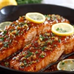 Honey Garlic Glazed Salmon